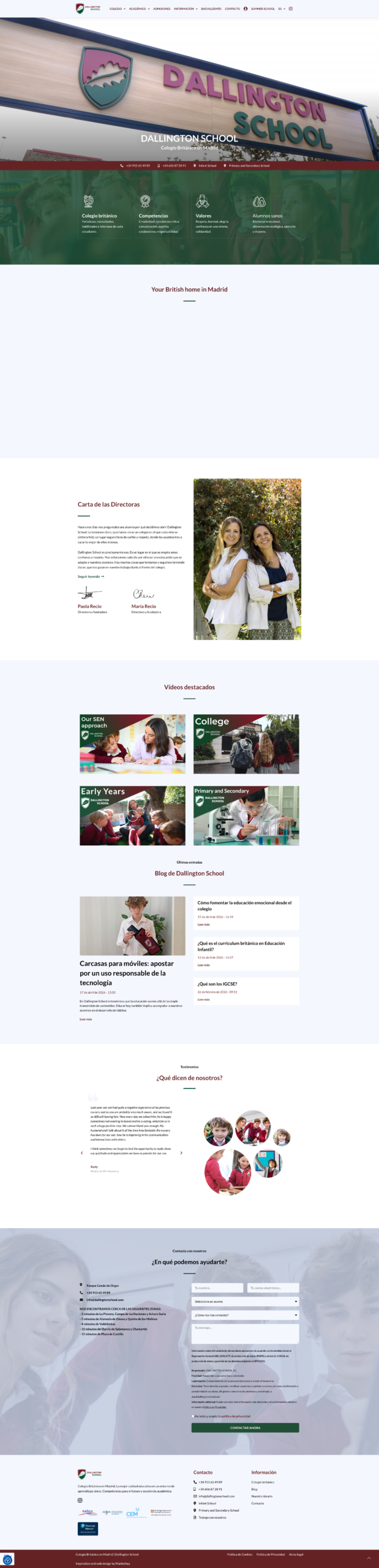 Web Fundación Casa de Alba